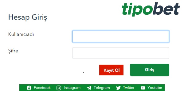 tipobet üyelik girişi